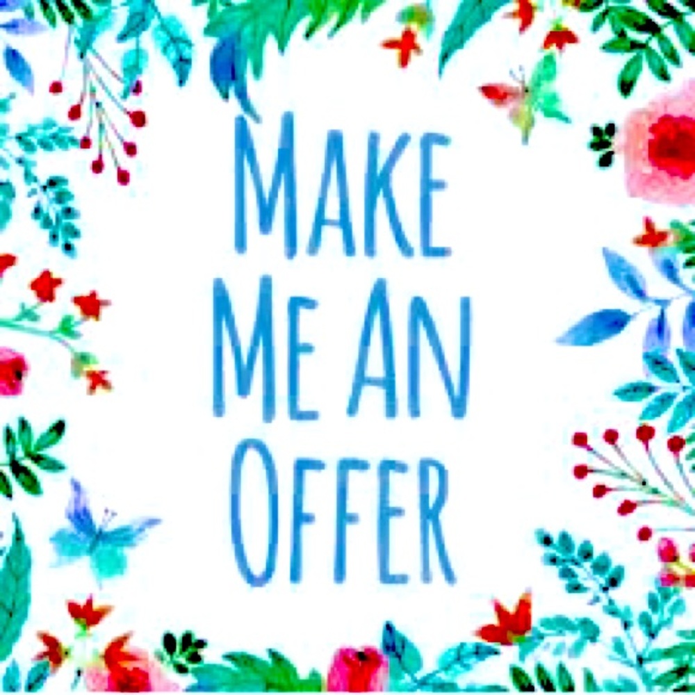 Make me an offer! I will accept reasonable offers, need closet space.